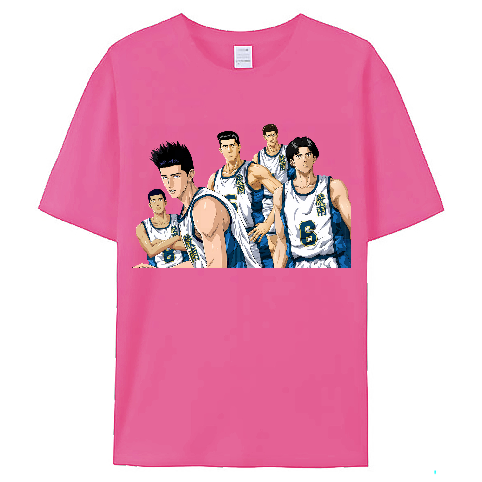 （画像用） SLAM DUNK／スラムダンク レディースカジュアルプリントTシャツ（綿100％）